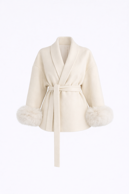 The Victoria Moss in Cream